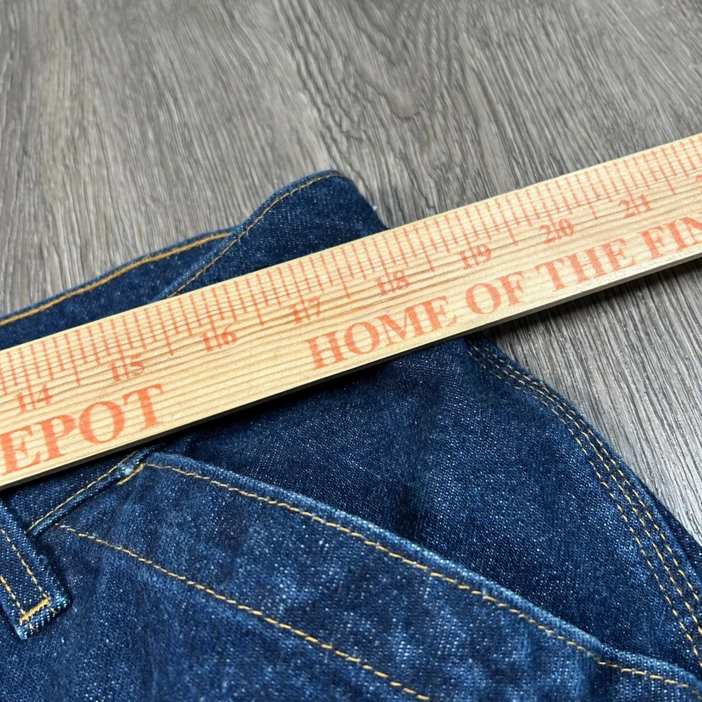 Vintage Polo Jeans Co Ralph Lauren Carpenter Pants 36x30 Blue Denim Baggy